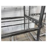 (2) Paint/Powder hanging racks. Both measure 55"L x 65" D x 82"
