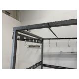 (2) Paint/Powder hanging racks. Both measure 55"L x 65" D x 82"