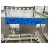 (2) Paint/Powder hanging racks. Both measure 55"L x 65" D x 82"