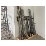 (2) Paint/Powder hanging racks. Both measure 55"L x 65" D x 82"