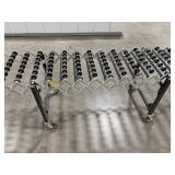 Expanding conveyer system 295” long when fully expanded