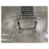 Expanding conveyer system 295” long when fully expanded