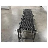 Expanding conveyer system 295” long when fully expanded
