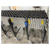 Expanding conveyer system 295” long when fully expanded