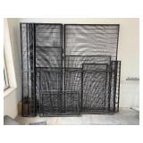 Cage system. Last picture shows an example of what it looks like set up.