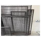 Cage system. Last picture shows an example of what it looks like set up.