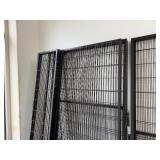 Cage system. Last picture shows an example of what it looks like set up.