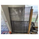 Cage system. Last picture shows an example of what it looks like set up.