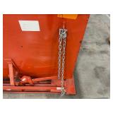 Meco 2-yard  Self-Dumping Hopper, capacity 4000 pounds