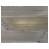 Ventilated Spray Booth, has lighting. Come equipped to disassemble.