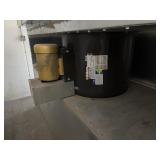 Ventilated Spray Booth, has lighting. Come equipped to disassemble.