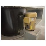 Ventilated Spray Booth, has lighting. Come equipped to disassemble.