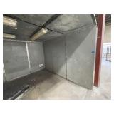 Ventilated Spray Booth, has lighting. Come equipped to disassemble.