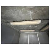 Ventilated Spray Booth, has lighting. Come equipped to disassemble.