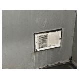 Ventilated Spray Booth, has lighting. Come equipped to disassemble.