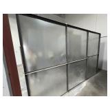 Ventilated Spray Booth, has lighting. Come equipped to disassemble.