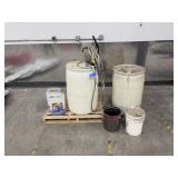Zep Degreaser and (2) 55-gallon barrels, one with pump