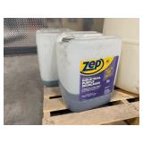 Zep Degreaser and (2) 55-gallon barrels, one with pump