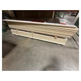 (28) White melamine laminate ¾” 4
