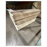 (28) White melamine laminate ¾” 4