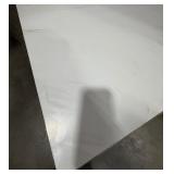 (28) White melamine laminate ¾” 4