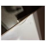 (28) White melamine laminate ¾” 4