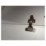 (2) White Cabinets with sloped tops 46 W x 24D x 57H