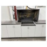 211” x 26” cabinets with counter top