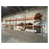 Pallet Racking 592" L x 48" D x 166" H