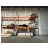Pallet Racking 592" L x 48" D x 166" H