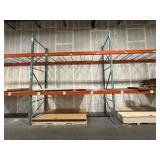 Pallet Racking 592" L x 48" D x 166" H