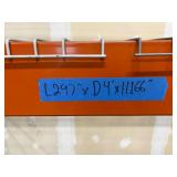 Pallet racking, 297"L x 48D x 166H