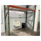 Pallet racking, 102" L x 48D x 166H