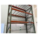 Pallet racking, 102" L x 48D x 166H