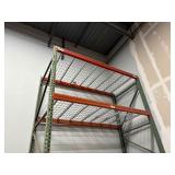 Pallet racking, 102" L x 48D x 166H