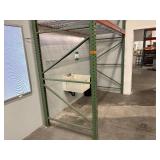 Pallet racking, 102" L x 48D x 166H