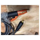 Leaf springs, cable wench, cold packs, stick electrode holder, grout trowels, gas springs, cable