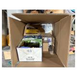 Leaf springs, cable wench, cold packs, stick electrode holder, grout trowels, gas springs, cable