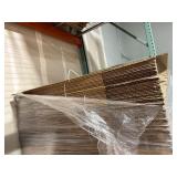 Pallet of Cardboard boxes, 25 x 24 ½ x 29” t