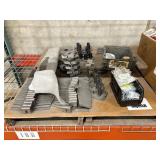 (6) Retail Display components for a shoe display, Wall panels 3