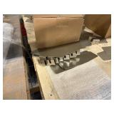 (6) Retail Display components for a shoe display, Wall panels 3