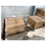 (6) Retail Display components for a shoe display, Wall panels 3