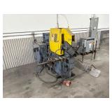 Teledyne Pines vertical hydraulic tube bender s/n 44366-77081