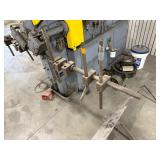 Teledyne Pines vertical hydraulic tube bender s/n 44366-77081