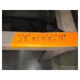 2 Metal work benches measure 44" x 34" x 33" and 69" x 48" x 38", ProGrade vice grip included