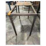 2 Metal work benches measure 44" x 34" x 33" and 69" x 48" x 38", ProGrade vice grip included