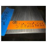 Conference table w/inset technical port; Workspace table with modesty panel & cable grommets