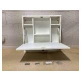 Costway Wall-Mount Floating Desk Foldable Space Saving Laptop Workstation 24