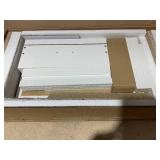 Giantex Nightstand with 3 Drawers, Modern Night Stand with Storage Drawers, White 15" x 11" x 21.5"