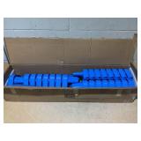 Costzon Daycare Cots for Kids, Pack of 6, 51 L x 22.5 W Stackable Nap Cots with Easy Lift Corners, Ready-to-Assemble, Preschool Classroom Daycare Beds for Sleeping, Resting, Naptime (Dark Blue)